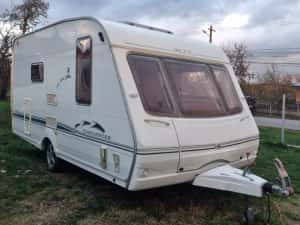 Rulota Swift Chellenger, An 2004, boiler gaz, Cabina dus, off camping — miniatura 3
