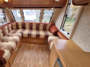 Rulota Swift Chellenger, An 2004, boiler gaz, Cabina dus, off camping — miniatura 5