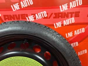Roata Rezerva SLIM 5x112 19'' 66.6 OE AUDI A4 A5 8K 125/70/19 ! — miniatura 4