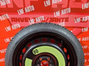 Roata Rezerva SLIM 5x112 19'' 66.6 OE AUDI A4 A5 8K 125/70/19 ! — miniatura 8