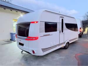 rulota inmatriculata HOBBY PREMIUM 460 UFE, aer conditionat , mover, sistem fotovoltaic — miniatura 3