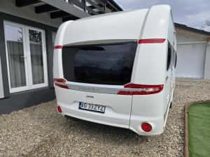 rulota inmatriculata HOBBY PREMIUM 460 UFE, aer conditionat , mover, sistem fotovoltaic — miniatura 4