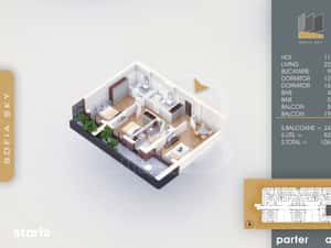 Apartament Finalizat 3 camere Direct Dezvoltator Comision 0 — miniatura 5