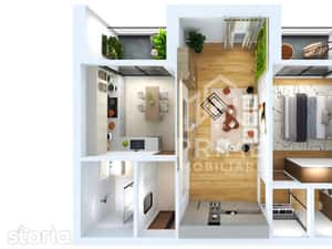 APARTAMENT 3 CAMERE | 69 MP|  BLOC NOU | CETATE ZONA EXCLUSIVISTA — miniatura 4