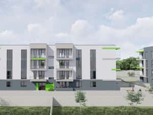 Bloc nou | Apartament 2 camere | Curte 44.3mp | Bragadiru-Soseaua Alex