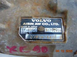 Cutie viteze automata Volvo 2.4 Xc 90 Xc70 Xc60 s60 s80 v70 2.4 cutie automata TF80SC 2x4 — miniatura 9