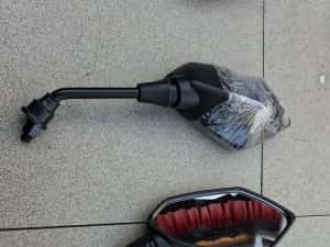 Oglinzi motocicleta/ scuter noi filet 10/8 mm — miniatura 2