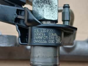 Injector Injectoare CBA CBAB CAG CAGA CAGB CAGC 2.0 TDI Audi VW Passat — miniatura 3