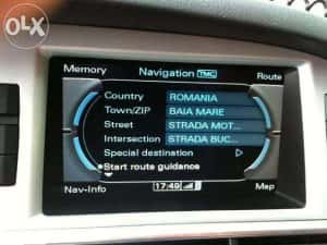 Cd Dvd HARTI AUDI A4 A6 DVD Harti Navigatie MMI 2G EUROPA ROMANIA 2022 — miniatura 3