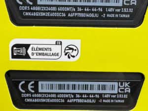 Memorie Corsair Vengeance 48GB DDR5 6000Mhz CL36 Dual Kit — miniatura 3