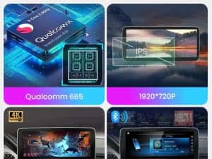 Navigatie Android Mercedes GLK , Carplay Android Auto + Camera — miniatura 6