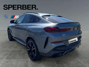 BMW X6 M60 2025 - 530 cp, 24.957 km, Gri — miniatura 2
