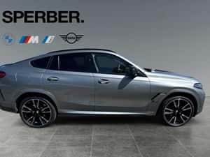 BMW X6 M60 2025 - 530 cp, 24.957 km, Gri — miniatura 6