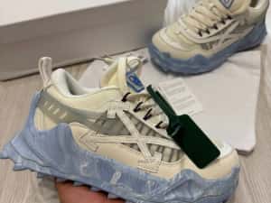 Adidasi OFF WHITE, Odsy 1000 SNEAKERS Premium din Piele Full Box NOI — miniatura 6