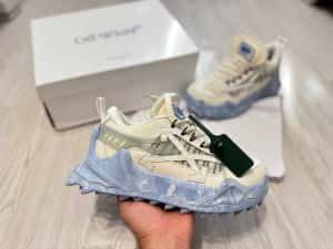 Adidasi OFF WHITE, Odsy 1000 SNEAKERS Premium din Piele Full Box NOI — miniatura 9