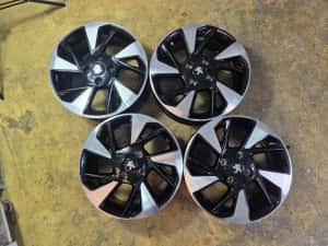 4 Jante Aliaj 4x108 16'' 6.5J ET 32 - OEM Opel Corsa Mokka - Citroen C4 — miniatura 3