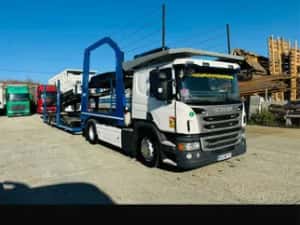 Scania R410 + Lohr — miniatura 10