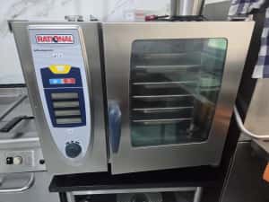 Cuptor convectie Rational, la 380v, cu samota, stare buna,  pizza