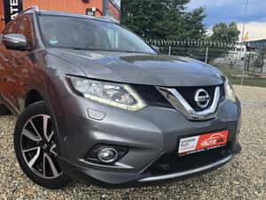 NISSAN XTRAIL GRAND SUV 7 LOCURI CONNECT EDITION 2016-CULOARE GRI PETROL — miniatura 2