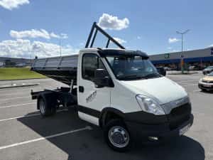 Iveco Daily 35C17 basculabil pe 3 parti, clima , an 2013, Spania — miniatura 4