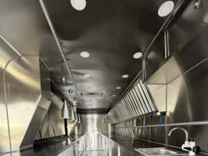 Rulota Comerciala Fast Food Profesionala Street Food Trailer Premium — miniatura 2