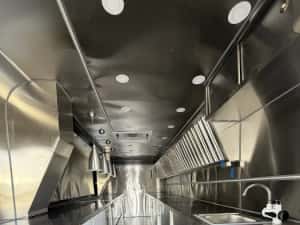 Rulota Comerciala Fast Food Profesionala Street Food Trailer Premium — miniatura 8