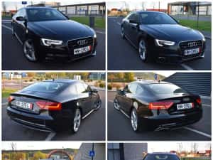 AUDI A5 • 3xS-LINE • QUATTRO 4x4 • AUTOMAT •2.0 tdi 177cp • DIESEL — miniatura 2