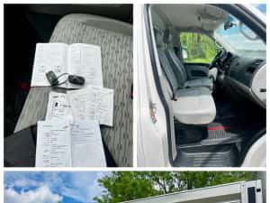 Volkswagen VW Transporter T5,T6,doka 2011 AC ,250km carlig,recent adus — miniatura 8