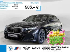 BMW 520, automata, 26.793 km, negru — miniatura 1