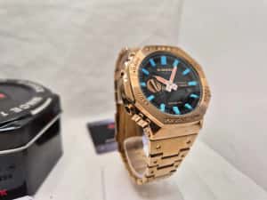 Ceas Sport Barbati Casio g shock roze SKY  Full metal GM B2100D Nou, Garantie 2 ani — miniatura 6