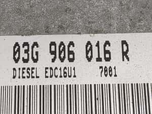 Calculator motor ecu 1.9 tdi bkc 03g906016r Volkswagen Golf Plus 1 (2004 - 2009) — miniatura 2