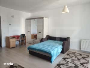 Apartament o camera, 34mp, parcare, zona Florilor — miniatura 3