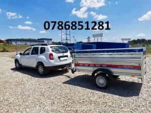 Remorca Auto Repo Mono Ax Cu Prelată Tandem Atv Moto  750 KG Oferta — miniatura 2