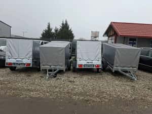 Remorca Auto Repo Mono Ax Cu Prelată Tandem Atv Moto  750 KG Oferta — miniatura 8