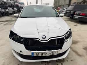 Skoda Fabia 3 FACELIFT 1.0 TSI 90CP 2021 euro6 avariat lovit avariate — miniatura 10