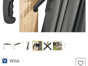Umbrelă terasă/ Umbrelă. REDUCERE 20% — miniatura 4