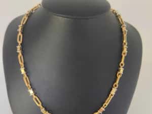Lant aur 14K 15.94g ( Galata B8874 ) - Garantie 2 ani! — miniatura 6