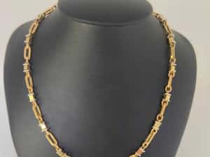 Lant aur 14K 15.94g ( Galata B8874 ) - Garantie 2 ani! — miniatura 10
