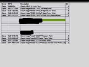 Piese Canon c6000 C10000 — miniatura 2