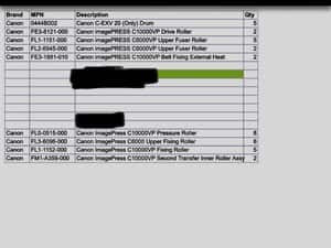 Piese Canon c6000 C10000 — miniatura 10
