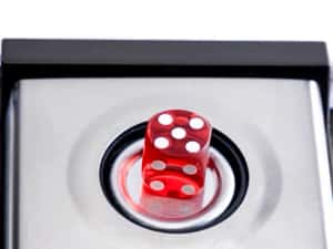 Zaruri 14.5 mm precizie rosii pentru barbut si table | fabrica zaruri — miniatura 7
