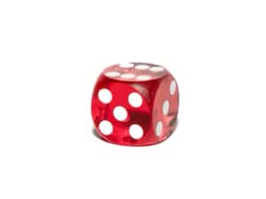 Zaruri 14.5 mm precizie rosii pentru barbut si table | fabrica zaruri — miniatura 10
