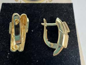 Cercei din aur 14k (70024.1/ 10 Pacurari 1) garantie 2 ani! — miniatura 5