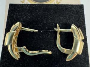 Cercei din aur 14k (70024.1/ 10 Pacurari 1) garantie 2 ani! — miniatura 6