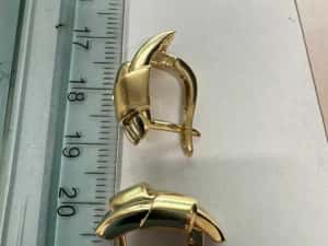 Cercei din aur 14k (70024.1/ 10 Pacurari 1) garantie 2 ani! — miniatura 7