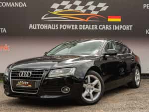 Audi A5 -2010-euro 5- xenon- led - jante aliaj - senzori - pilot - — miniatura 1