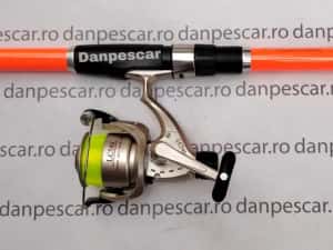Set 4 Lansete Telescopice 3m+4 Mulinete Diamant LC540 si fir — miniatura 6