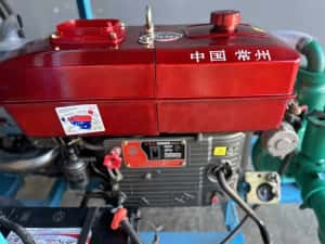 Masina de foraj Diesel 28cp NOUA 100m prajina 5 sape sol / piatra — miniatura 2