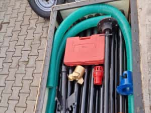 Masina de foraj Diesel 28cp NOUA 100m prajina 5 sape sol / piatra — miniatura 3