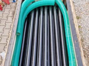 Masina de foraj Diesel 28cp NOUA 100m prajina 5 sape sol / piatra — miniatura 5